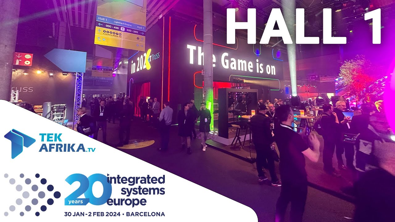 ISE 2024 Visit Hall 1 LIGHTING & STAGING Part 1*