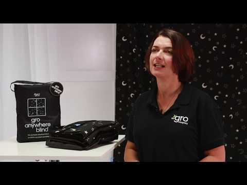 The Gro Company Ollie la Chouette Rideaux Occultant Portable - Second Medium