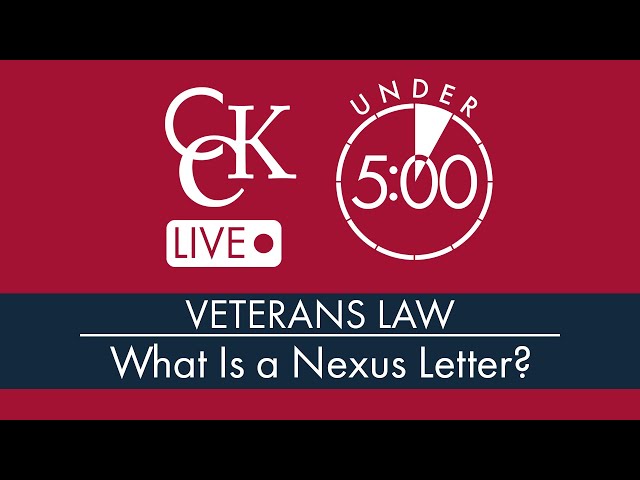 What is a VA Nexus Letter?