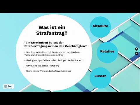 Strafrecht: Strafantrag