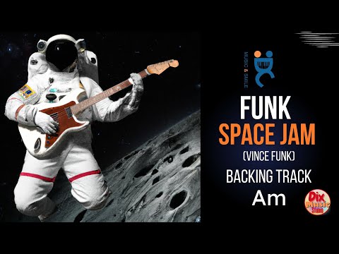 Backing track -  Funk Space Jam in A minor Dorian (80 bpm)