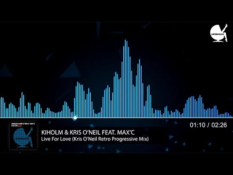 Kiholm & Kris O'Neil feat. Max'C - Live For Love (Kris O'Neil Retro Progressive Mix) [Lifted] (2014)