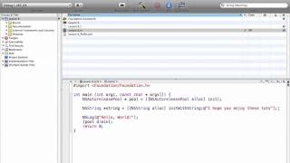 Objective-C on the Mac L6 - NSString