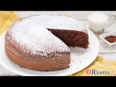 Torta al latte caldo e cacao - Ricetta.it