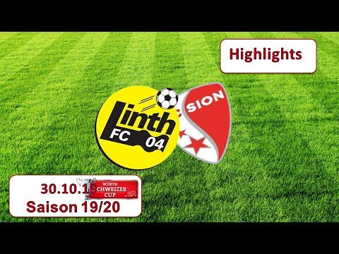 FC Linth 04 Niederurnen 0-2 FC Sion 