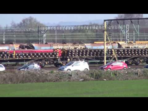 Crewe Basford Hall Freightliner Yard (27/03/17)