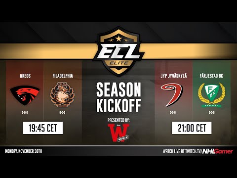 hREDS vs FILADELPHIA & Jyp Jyväskylä vs Färjestad BK - ECL 11 (Elite) | NHL 21 EASHL 6s