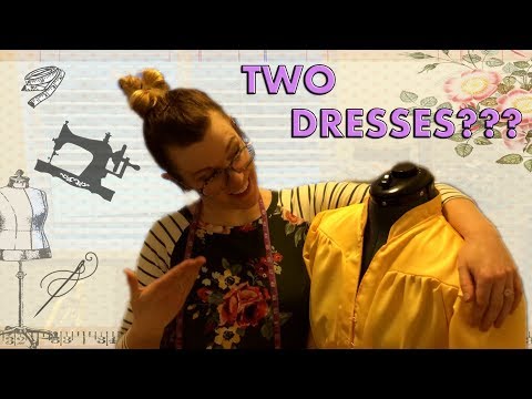 MAKING TWO DRESSES IN ONE DAY -- CAN SHE DO IT??? (Day 428)