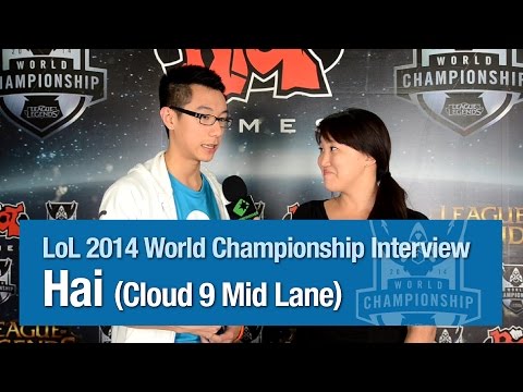 LoL 2014 World Championship Interview - Hai (Cloud9 Mid Lane)