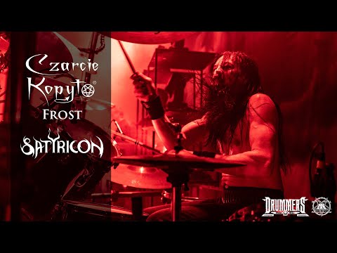 Czarcie Kopyto drum cam - Frost SATYRICON  The Pentagram Burns 25.04.2025 Wrocław, Poland