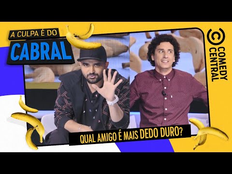 Qual amigo é mais DEDO DURO? | A Culpa É Do Cabral no Comedy Central