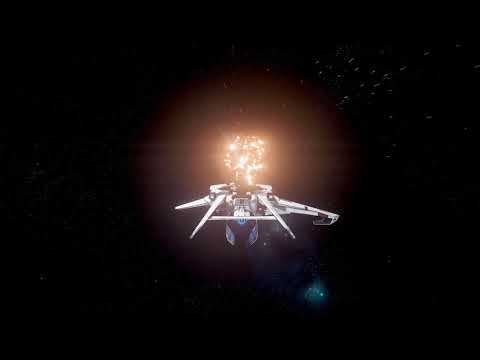 Anvil Super Hornet Vs Pirate Cutlass - Slow Motion Explosion