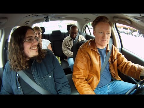 Conan Drives Staffers to Work | CONAN on TBS