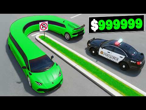 $1 to $1,000,000 Long Lamborghini in GTA 5