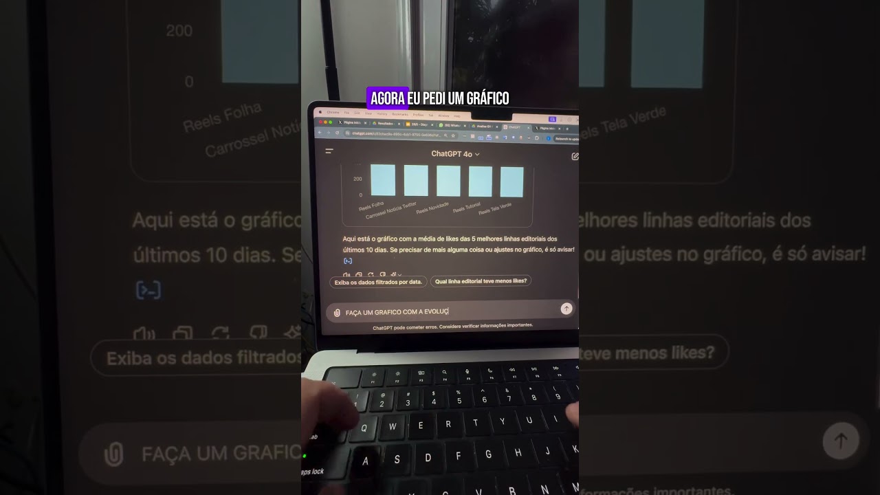 O ChatGPT grátis pode calcular o teu engajamento em segundos 😱😱