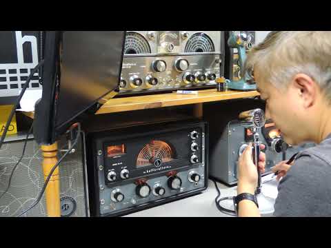 CQWW 2022 with a vintage pair: CE 200V and Hallicrafters SX-115