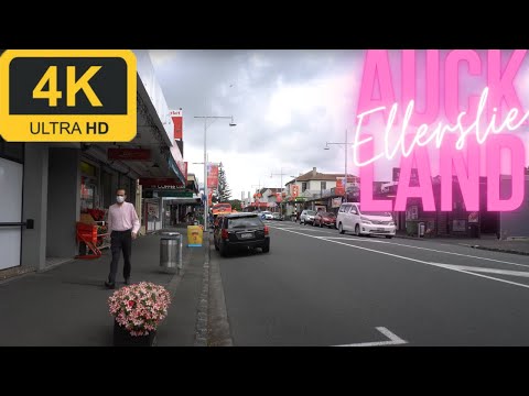 Walk in Auckland | Ellerslie Town Centre | Lvl 3 Lockdown | 4K
