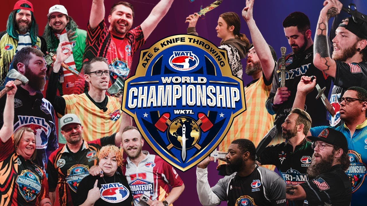 World Axe & Knife Throwing Championship 2025 LIVE from Appleton Wisconsin