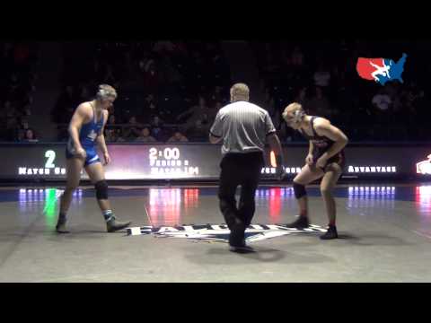 Witt (AF) dec. Engdahl (OSU), 184 lbs.