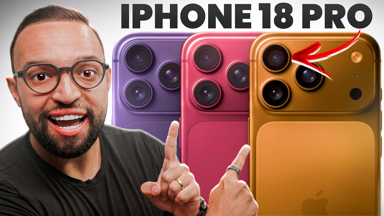 Vazamentos iPhone 18 Pro - Matheus Kise