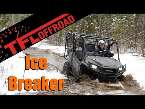 2019 Honda Pioneer 1000-5 vs Snowy Canadian Winter Plus Bonus Top Speed Run!