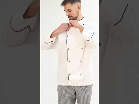 Готварска туника NOBU - Бял цвят