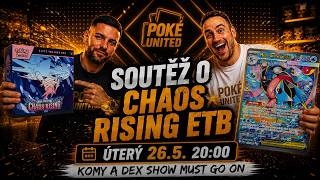 OTEVÍRÁME POKÉMON CHAOS RISING - RIP AND SHIP CZ/SK💥