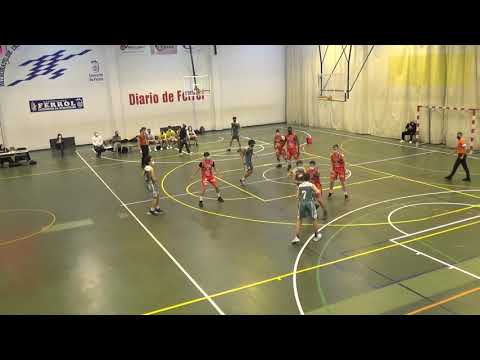 Basket School Ferrol vs Ensino B Junior temp.20/21 parte 1/4
