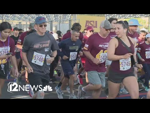 Thousands take part in 20th 'Pat's Run' in honor of Pat Tillman