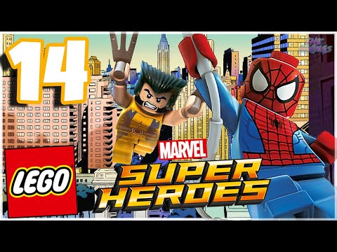 LEGO Marvel Super Heroes Walkthrough Part 14 Superior Spider-Man (Nintendo Switch) co-op gameplay