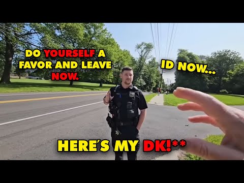 Officer Gets Owned – EPIC ID Refusal Leads to Walk of Shame After Sergeant Threatens Jaywalking!