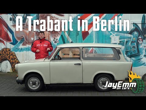 Driving Berlin in a Trabant  - The East German Communist Car