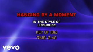 Lifehouse - Hanging By A Moment (Karaoke)