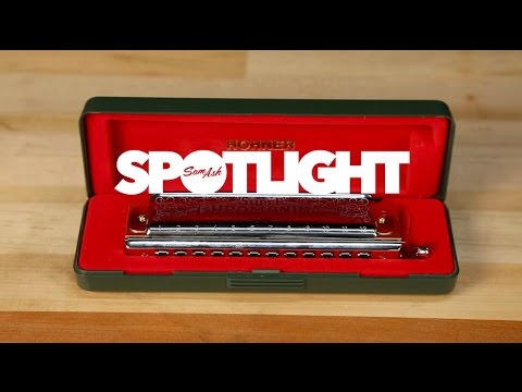 RARE, VINTAGE HOHNER SUPER CHROMONICA CHROMATIC HARMONICA - GOOD, USED AND WORKING image 3