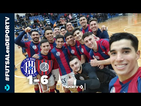 17 de Agosto 1-6 San Lorenzo - GOLES - Fecha 10 - Primera A Masculina - Futsal AFA 2022