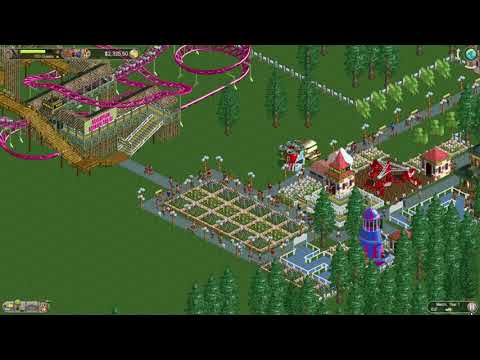 Theme Park Fun in Roller Coaster Tycoon!