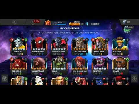 Elsa Bloodstone 6 Star Level Up & Gameplay - Marvel Contest Of Champions (MCOC)