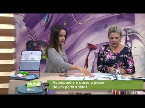 Porta Fraldas por Claudia Ferreira - 26/05/2017 - Mulher.com - P1/2