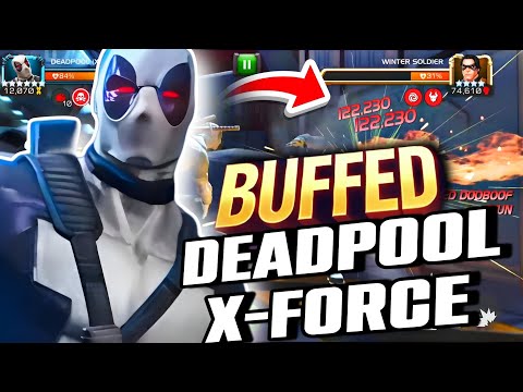 NEW Buffed up "Deadpool X-FORCE" is Insane ! 😳