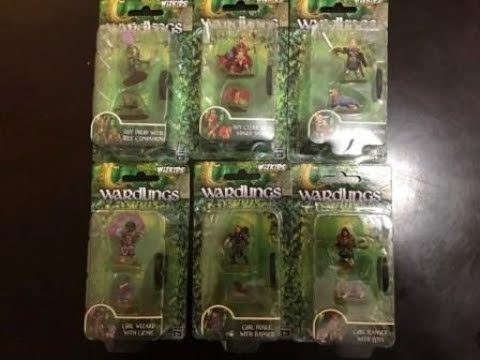 Wizkids New Wardlings Miniatures Unboxing  (sponsored)