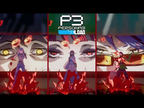 Persona 3 Reload - Team Strega Unleash their Persona! Takaya Gin and Chidori