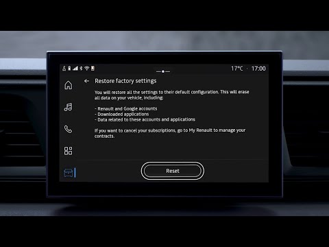 resetowanie systemu - Master E-Tech electric - Renault