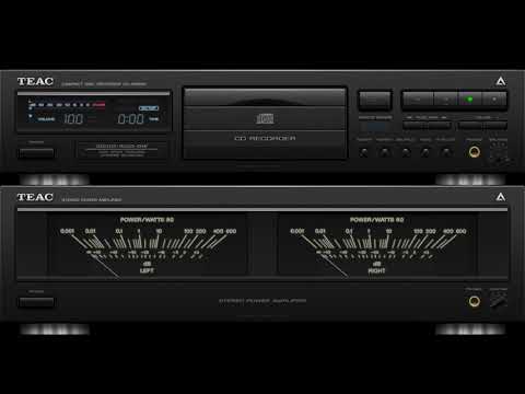 AIMP test - TEAC compact - Stereo Power Amplifier and Stereo CD Deck