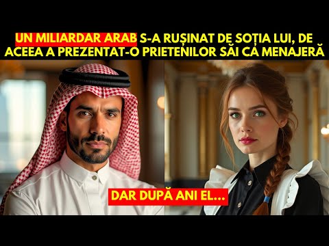 UN MILIARDAR ARAB S-A RUȘINAT DE SOȚIA LUI, DE ACEEA A PREZENTAT-O PRIETENILOR SĂI CA MENAJERĂ...