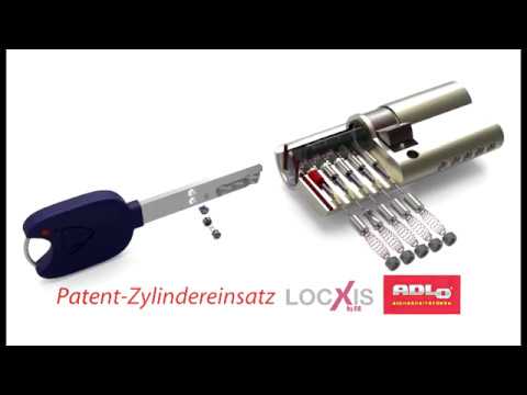 Patentgeschützter Schlüssel von der ADLO Tür