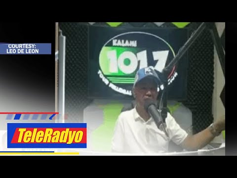 Radio broadcaster, patay sa pamamaril ng riding-in-tandem | TeleRadyo