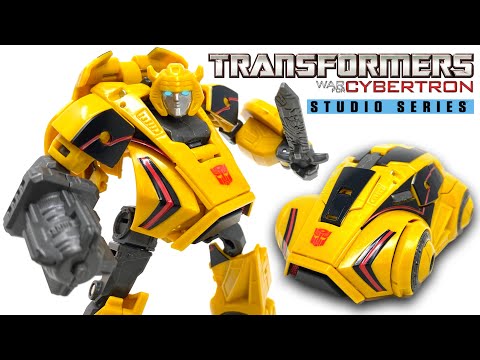 Transformers Studio Series GAMER EDITION 01 War For Cybertron Deluxe Class BUMBLEBEE Review
