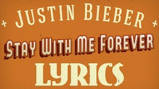 Justin Bieber - Stay With Me Forever (Lyrics) Piano audio with 3 notes !!!