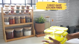 How I Organise My Kitchen & Prep Meals for the Week || Must have kitchen Finds ft.Nestasia 