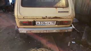 Усиление задней части Нивы